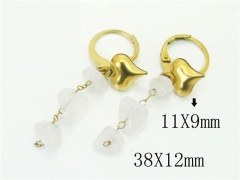HY Wholesale Earrings 316L Stainless Steel Popular Jewelry Earrings-HY43E0515MR
