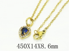 HY Wholesale Necklaces Stainless Steel 316L Jewelry Necklaces-HY15N0203XMJ