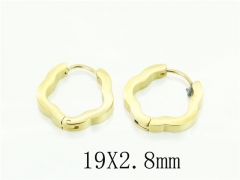 HY Wholesale Earrings 316L Stainless Steel Popular Jewelry Earrings-HY75E0114KB