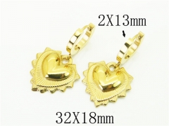HY Wholesale Earrings 316L Stainless Steel Popular Jewelry Earrings-HY43E0572MW