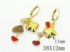 HY Wholesale Earrings 316L Stainless Steel Popular Jewelry Earrings-HY43E0507MG