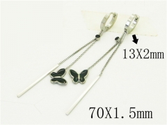 HY Wholesale Earrings 316L Stainless Steel Popular Jewelry Earrings-HY24E0099HHW