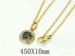 HY Wholesale Necklaces Stainless Steel 316L Jewelry Necklaces-HY15N0186AMJ