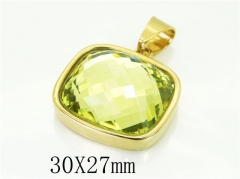 HY Wholesale Pendant Jewelry 316L Stainless Steel Jewelry Pendant-HY15P0614HNZ