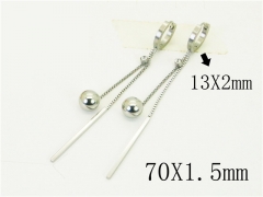 HY Wholesale Earrings 316L Stainless Steel Popular Jewelry Earrings-HY24E0101HXX