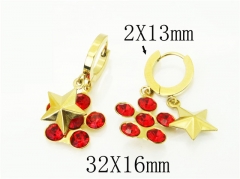 HY Wholesale Earrings 316L Stainless Steel Popular Jewelry Earrings-HY43E0602MD