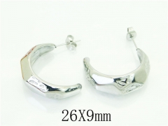 HY Wholesale Earrings 316L Stainless Steel Popular Jewelry Earrings-HY16E0233NG