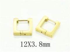 HY Wholesale Earrings 316L Stainless Steel Popular Jewelry Earrings-HY75E0128KB