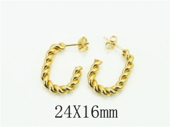 HY Wholesale Earrings 316L Stainless Steel Popular Jewelry Earrings-HY30E1533LS