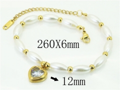 HY Wholesale Bracelets 316L Stainless Steel Jewelry Bracelets-HY80B1740NL