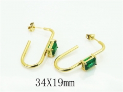 HY Wholesale Earrings 316L Stainless Steel Popular Jewelry Earrings-HY30E1537PE