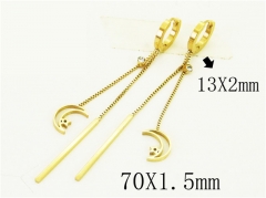HY Wholesale Earrings 316L Stainless Steel Popular Jewelry Earrings-HY24E0104HEE