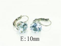 HY Wholesale Earrings 316L Stainless Steel Popular Jewelry Earrings-HY21E0156IN