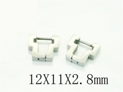 HY Wholesale Earrings 316L Stainless Steel Popular Jewelry Earrings-HY75E0184AJL