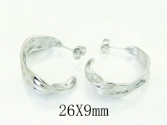 HY Wholesale Earrings 316L Stainless Steel Popular Jewelry Earrings-HY16E0209NS