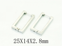 HY Wholesale Earrings 316L Stainless Steel Popular Jewelry Earrings-HY75E0200GJL