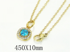 HY Wholesale Necklaces Stainless Steel 316L Jewelry Necklaces-HY15N0187SMJ