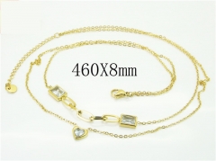 HY Wholesale Necklaces Stainless Steel 316L Jewelry Necklaces-HY80N0725PV