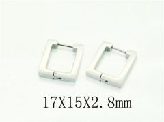 HY Wholesale Earrings 316L Stainless Steel Popular Jewelry Earrings-HY75E0201FJL