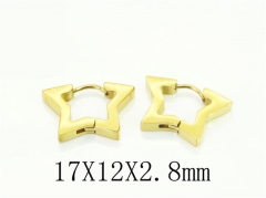 HY Wholesale Earrings 316L Stainless Steel Popular Jewelry Earrings-HY75E0134KR