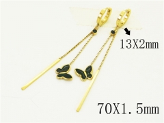 HY Wholesale Earrings 316L Stainless Steel Popular Jewelry Earrings-HY24E0100HIC