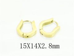 HY Wholesale Earrings 316L Stainless Steel Popular Jewelry Earrings-HY75E0096KG