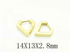 HY Wholesale Earrings 316L Stainless Steel Popular Jewelry Earrings-HY75E0093KE
