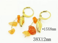 HY Wholesale Earrings 316L Stainless Steel Popular Jewelry Earrings-HY43E0504MX