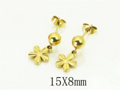 HY Wholesale Earrings 316L Stainless Steel Popular Jewelry Earrings-HY43E0656AJL