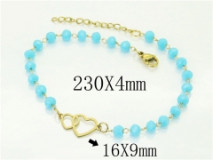 HY Wholesale Bracelets 316L Stainless Steel Jewelry Bracelets-HY24B0181NX
