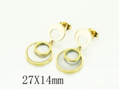 HY Wholesale Earrings 316L Stainless Steel Popular Jewelry Earrings-HY24E0118HHE