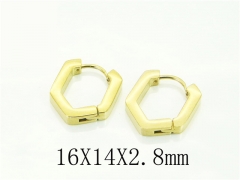 HY Wholesale Earrings 316L Stainless Steel Popular Jewelry Earrings-HY75E0136KS