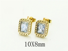 HY Wholesale Earrings 316L Stainless Steel Popular Jewelry Earrings-HY43E0633XKI