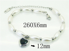 HY Wholesale Bracelets 316L Stainless Steel Jewelry Bracelets-HY80B1738NX