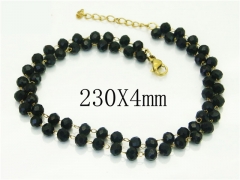 HY Wholesale Bracelets 316L Stainless Steel Jewelry Bracelets-HY24B0204ML