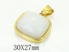 HY Wholesale Pendant Jewelry 316L Stainless Steel Jewelry Pendant-HY15P0611HNQ
