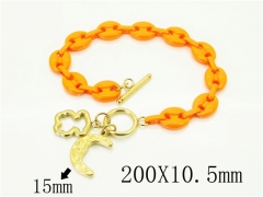 HY Wholesale Bracelets 316L Stainless Steel Jewelry Bracelets-HY21B0587HPD