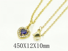 HY Wholesale Necklaces Stainless Steel 316L Jewelry Necklaces-HY15N0197UMJ