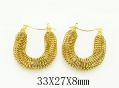 HY Wholesale Earrings 316L Stainless Steel Popular Jewelry Earrings-HY80E0813OL