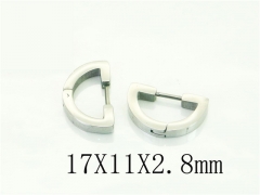 HY Wholesale Earrings 316L Stainless Steel Popular Jewelry Earrings-HY75E0189BJL