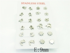 HY Wholesale Earrings 316L Stainless Steel Popular Jewelry Earrings-HY92E0153AJK