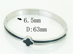 HY Wholesale Bangles Jewelry Stainless Steel 316L Fashion Bangle-HY80B1730HHE