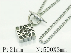 HY Wholesale Necklaces Stainless Steel 316L Jewelry Necklaces-HY32N0860HRR