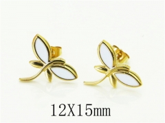 HY Wholesale Earrings 316L Stainless Steel Popular Jewelry Earrings-HY43E0646QJL