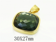HY Wholesale Pendant Jewelry 316L Stainless Steel Jewelry Pendant-HY15P0620HNY