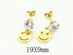 HY Wholesale Earrings 316L Stainless Steel Popular Jewelry Earrings-HY43E0664KZ