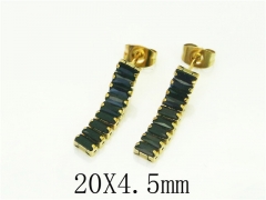 HY Wholesale Earrings 316L Stainless Steel Popular Jewelry Earrings-HY24E0126SML