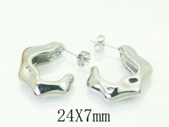 HY Wholesale Earrings 316L Stainless Steel Popular Jewelry Earrings-HY16E0199NR