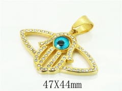 HY Wholesale Pendant Jewelry 316L Stainless Steel Jewelry Pendant-HY15P0607HJL