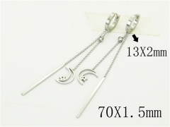 HY Wholesale Earrings 316L Stainless Steel Popular Jewelry Earrings-HY24E0103PZ
